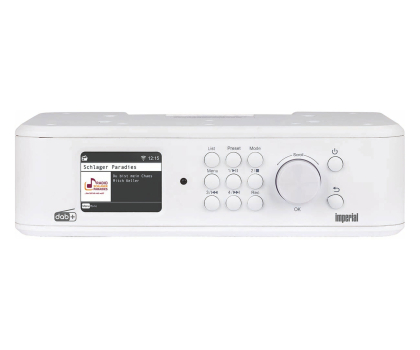 Radio i budzik IMPERIAL Imperial DABMAN i460 Multifunctional Radio White-Silver